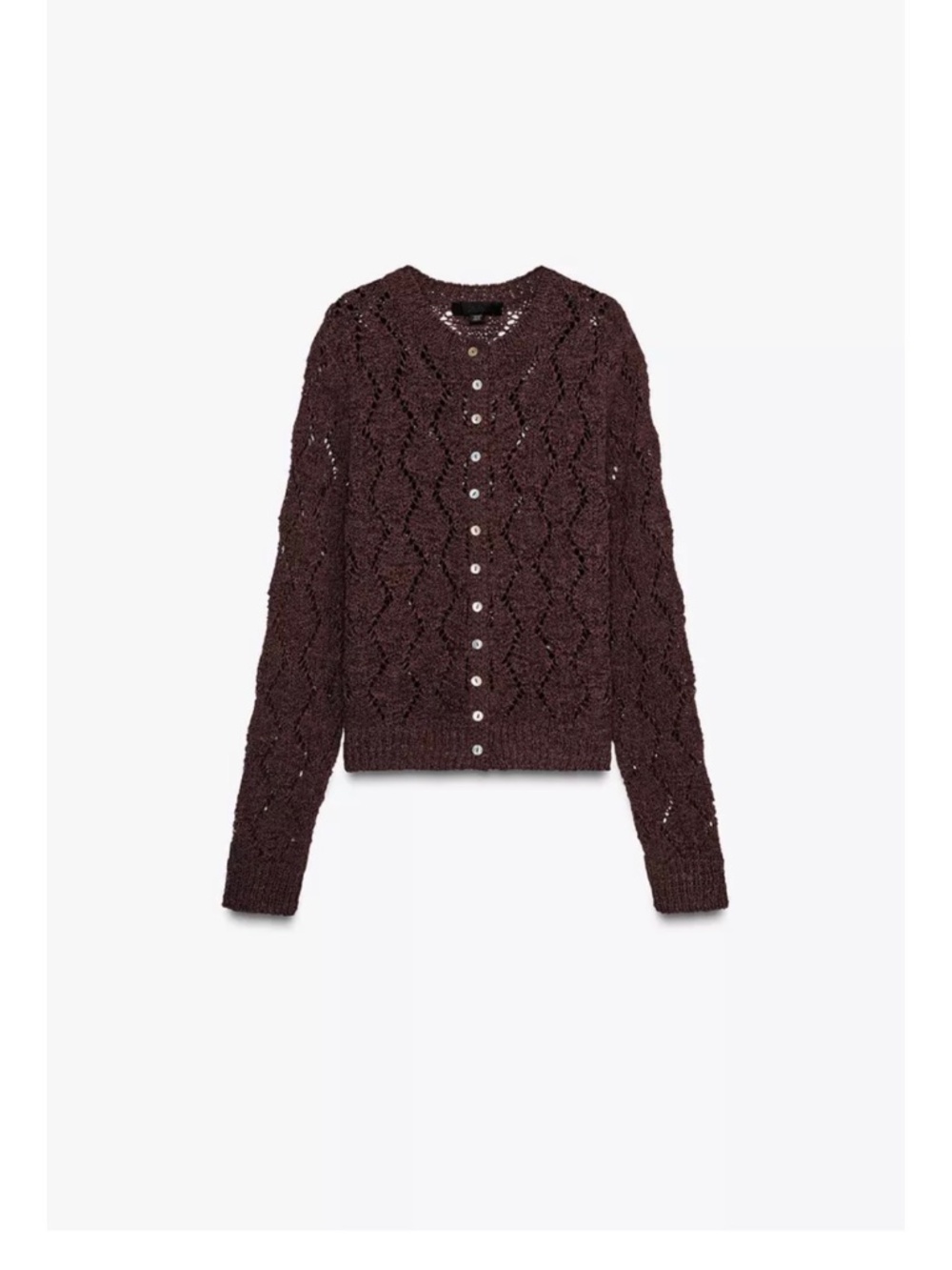Zara crochet cardigan
